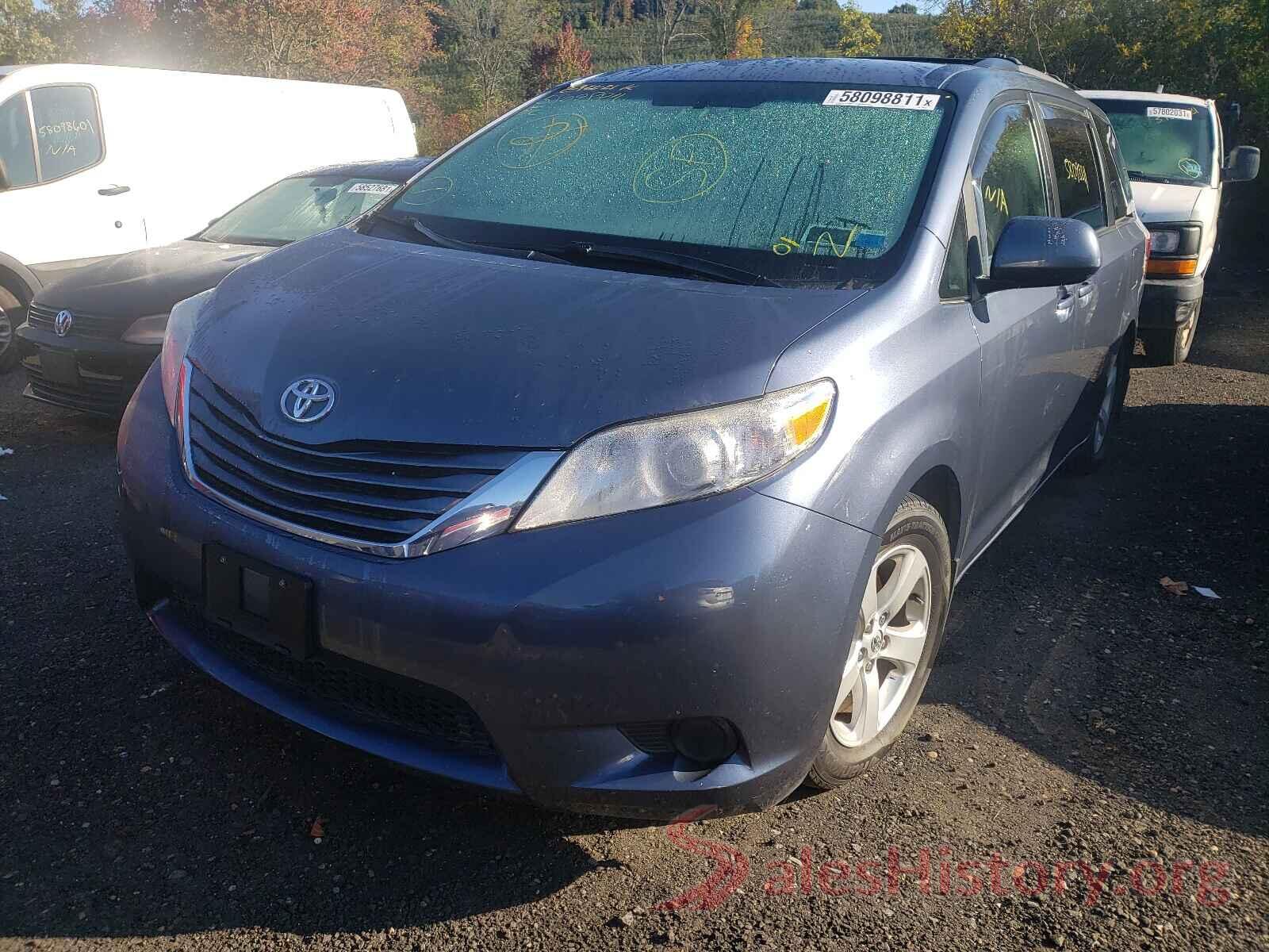 5TDKK3DC6GS756464 2016 TOYOTA SIENNA