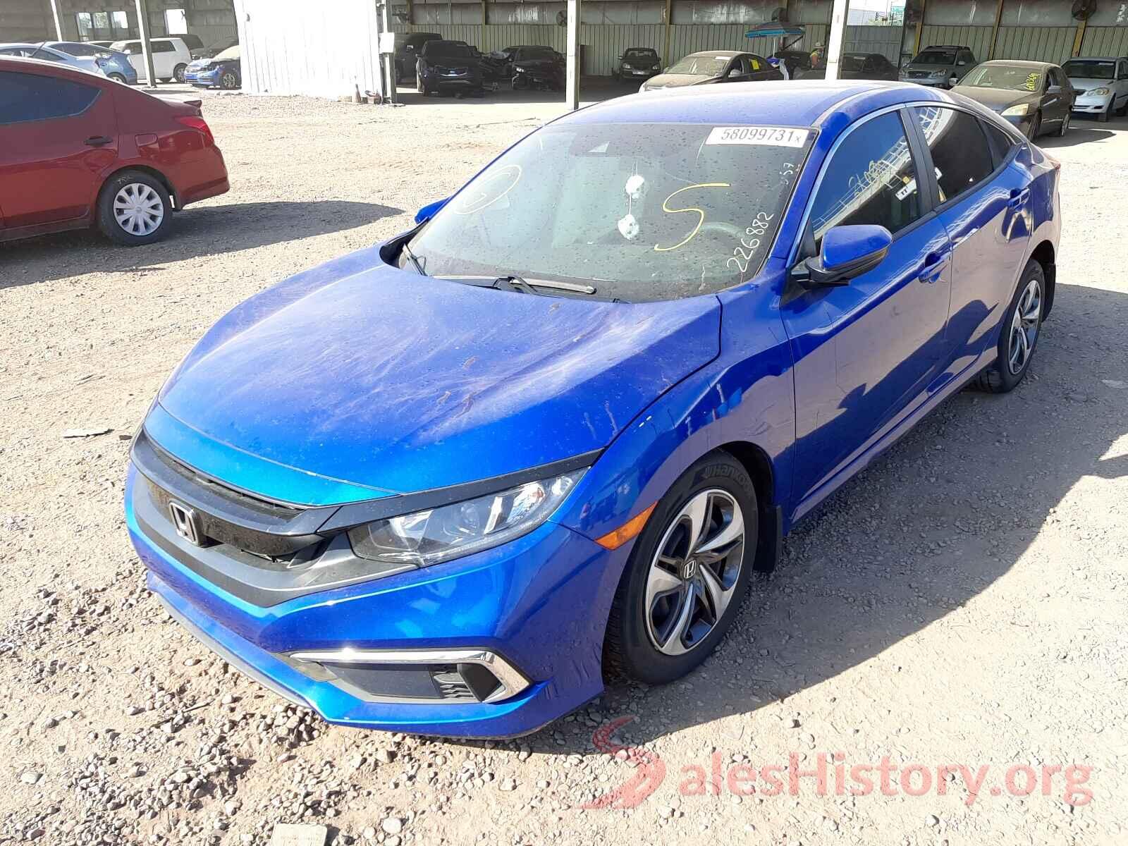 19XFC2F64KE040018 2019 HONDA CIVIC