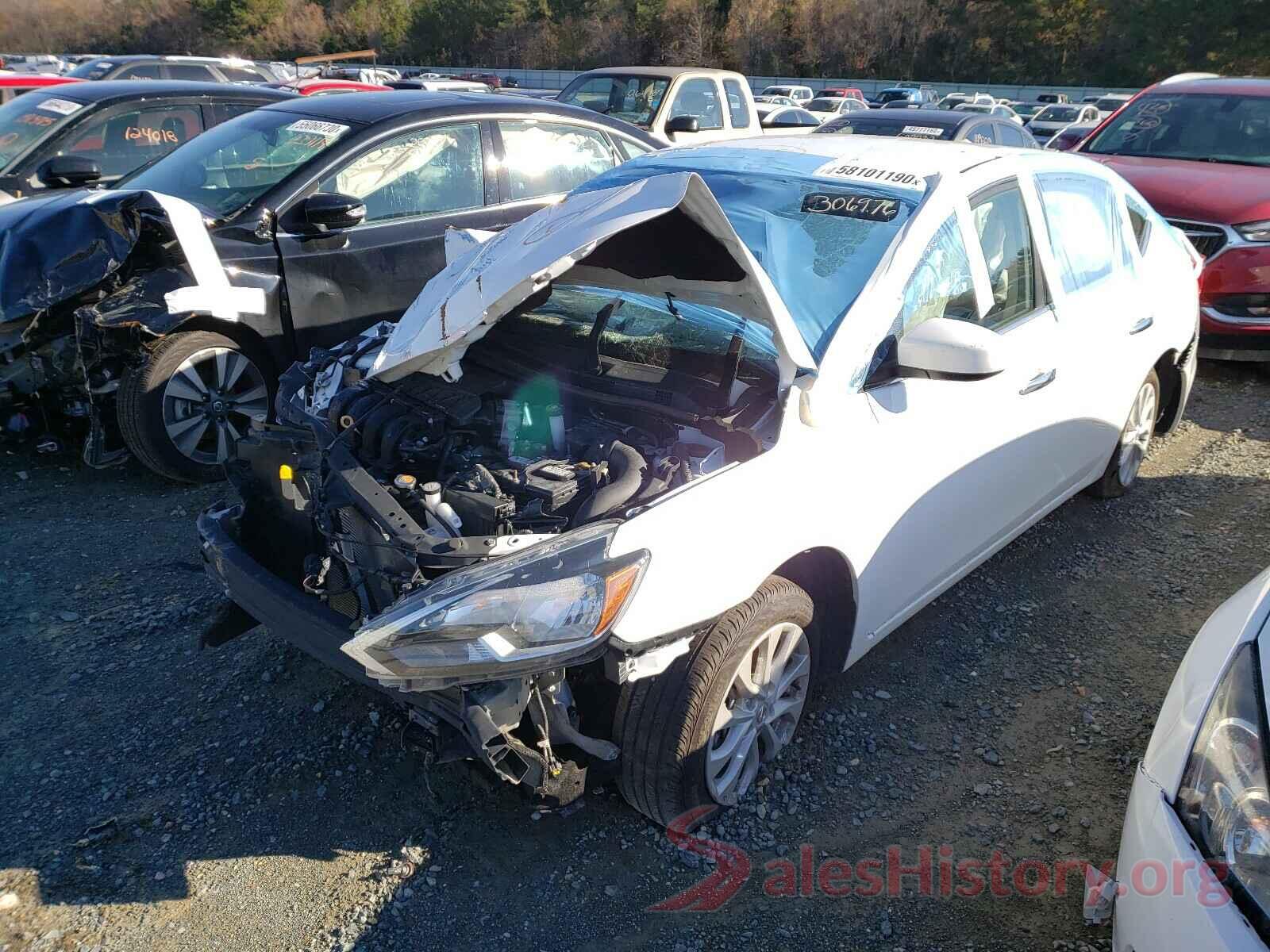 3N1AB7APXKY306976 2019 NISSAN SENTRA