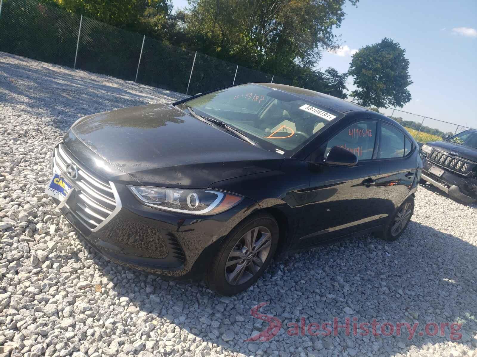 5NPD84LF8HH093964 2017 HYUNDAI ELANTRA