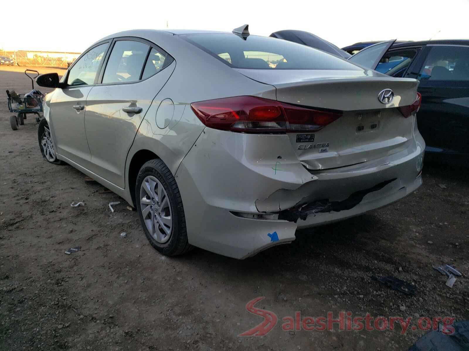 5NPD74LF3HH148646 2017 HYUNDAI ELANTRA