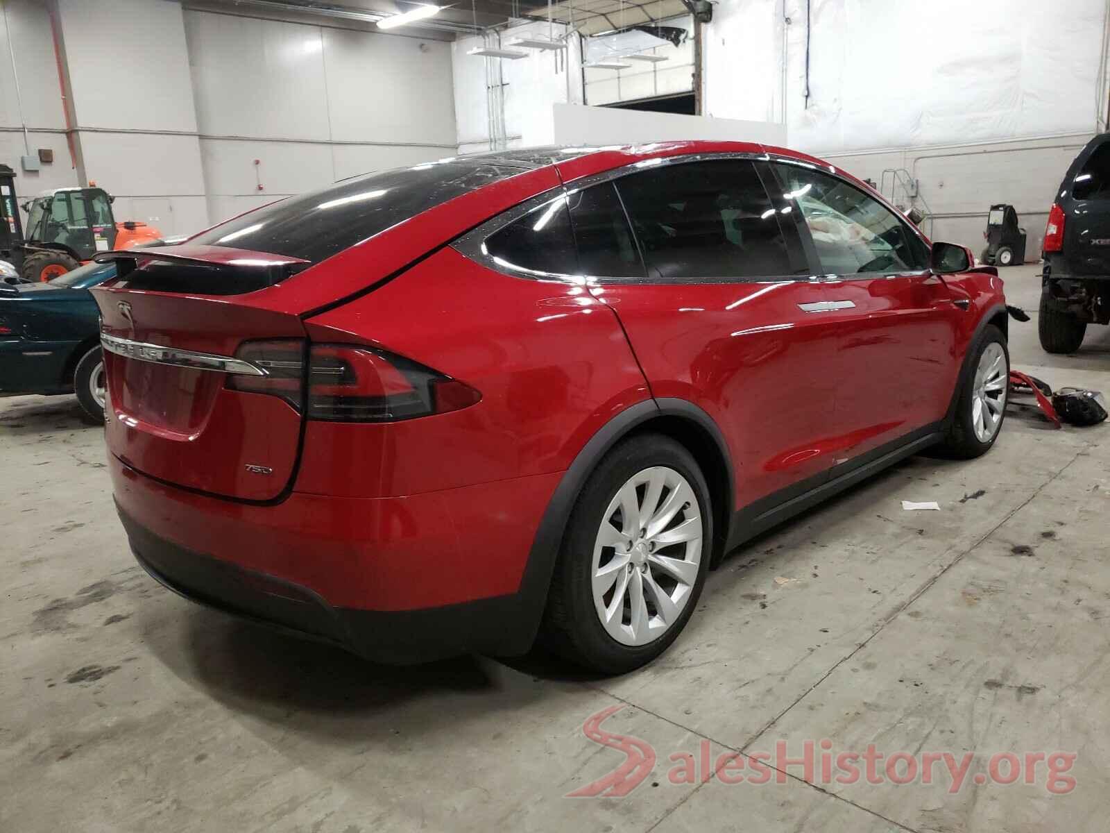 5YJXCBE21JF112837 2018 TESLA MODEL X