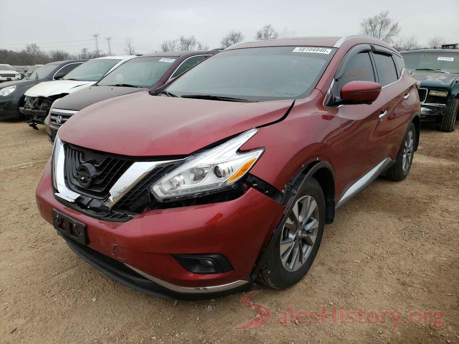 5N1AZ2MG1GN130911 2016 NISSAN MURANO