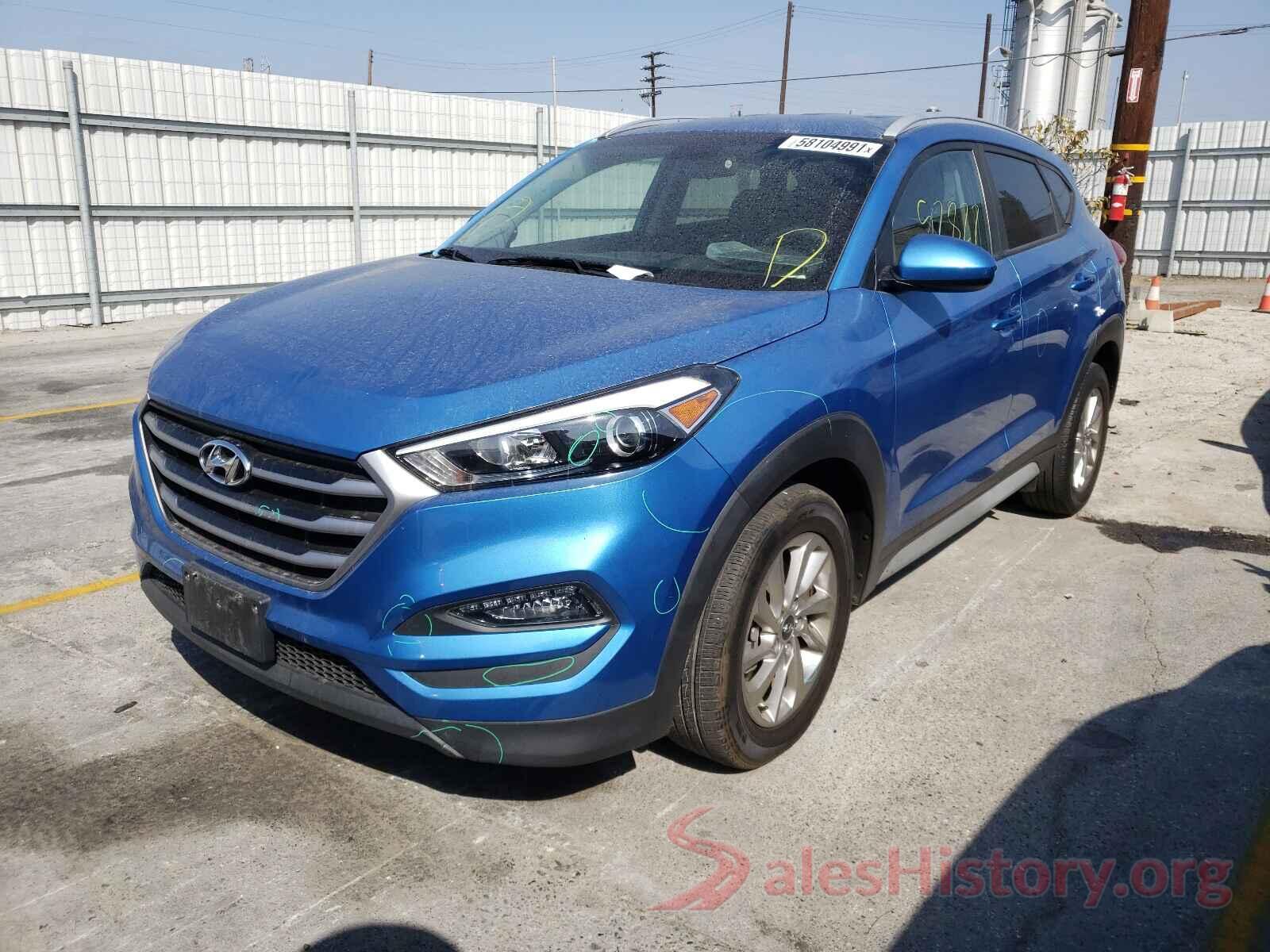 KM8J33A45JU652374 2018 HYUNDAI TUCSON