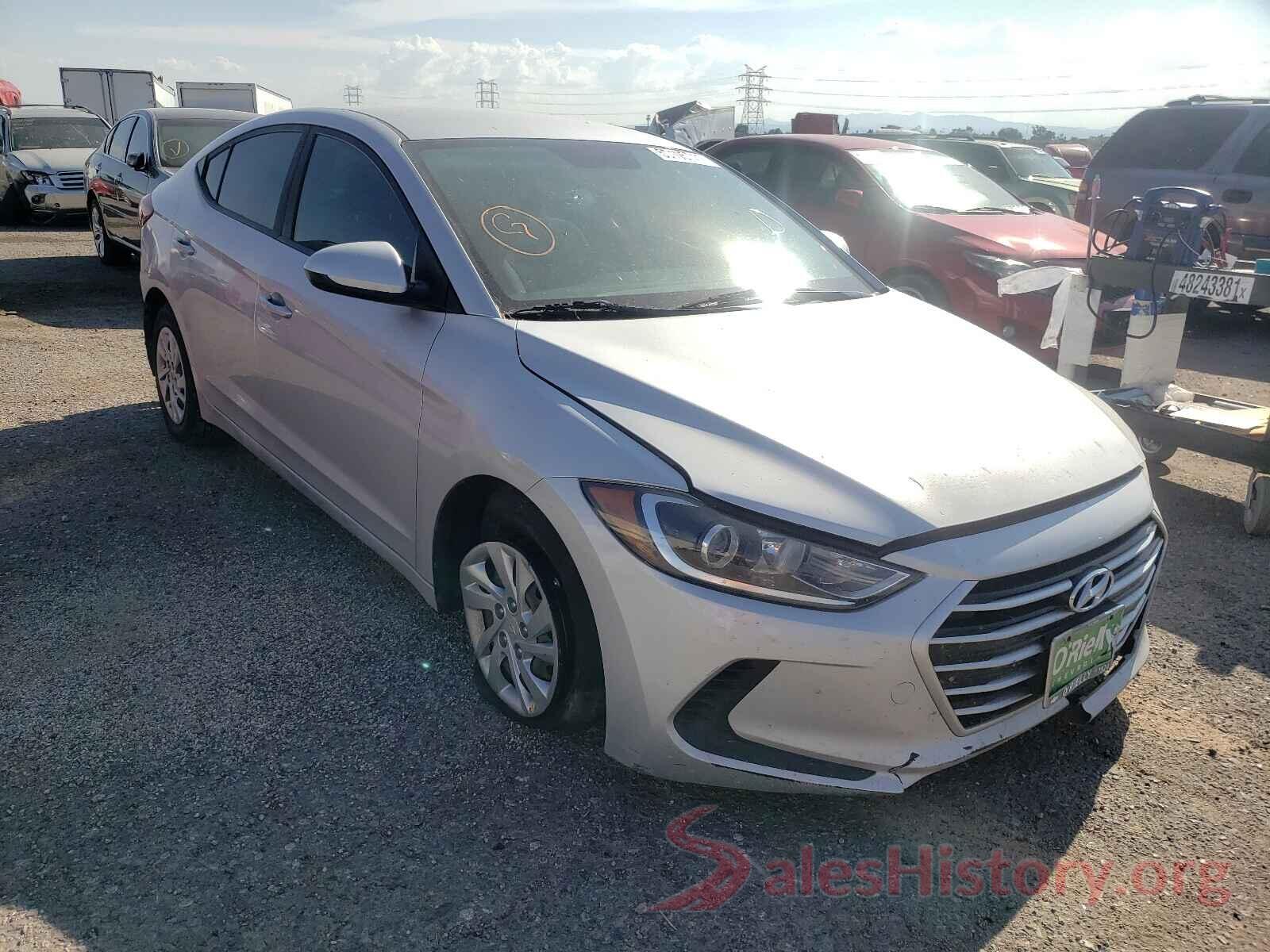 KMHD74LF1HU088271 2017 HYUNDAI ELANTRA