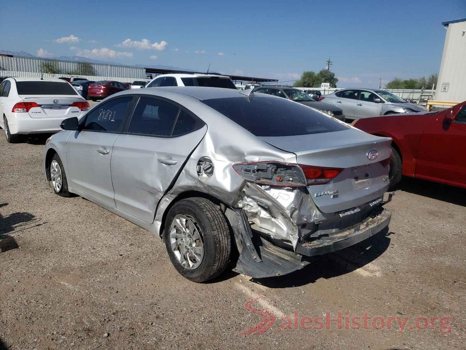 KMHD74LF1HU088271 2017 HYUNDAI ELANTRA