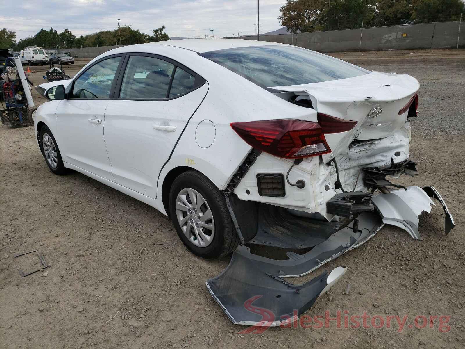 5NPD74LF0LH505595 2020 HYUNDAI ELANTRA