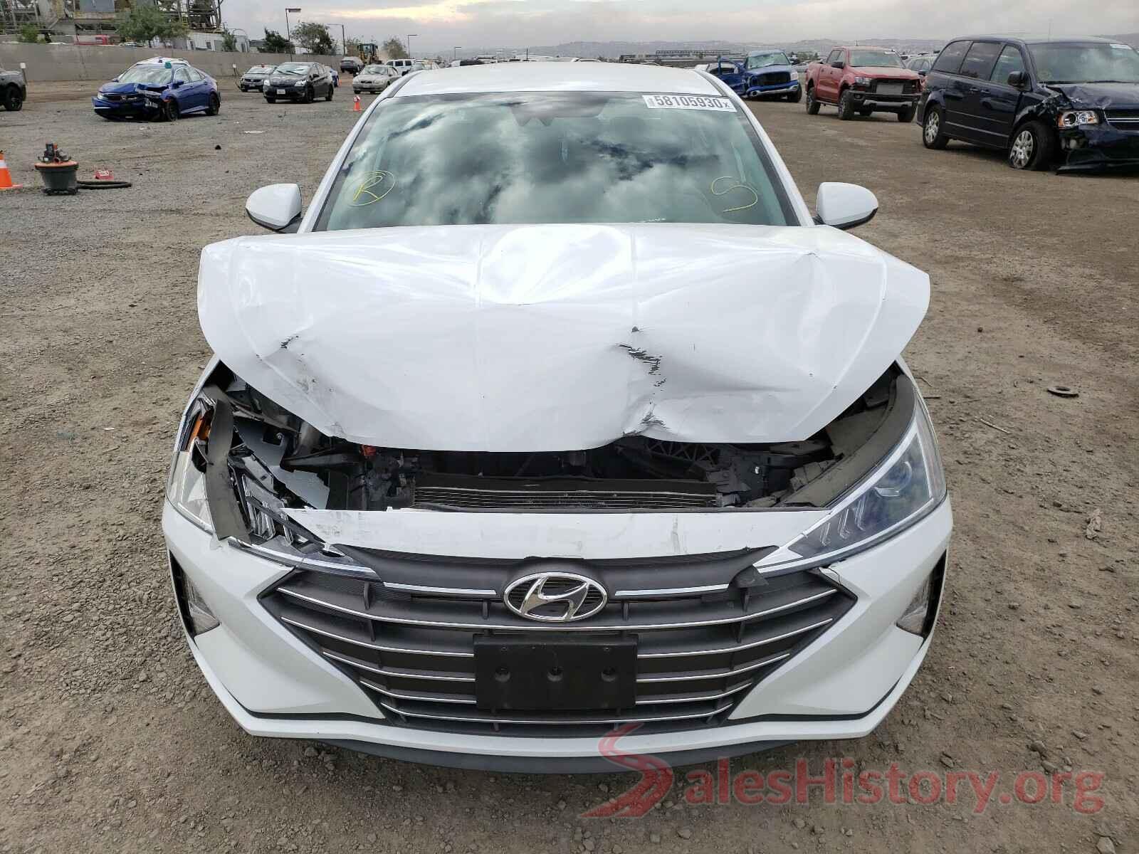 5NPD74LF0LH505595 2020 HYUNDAI ELANTRA