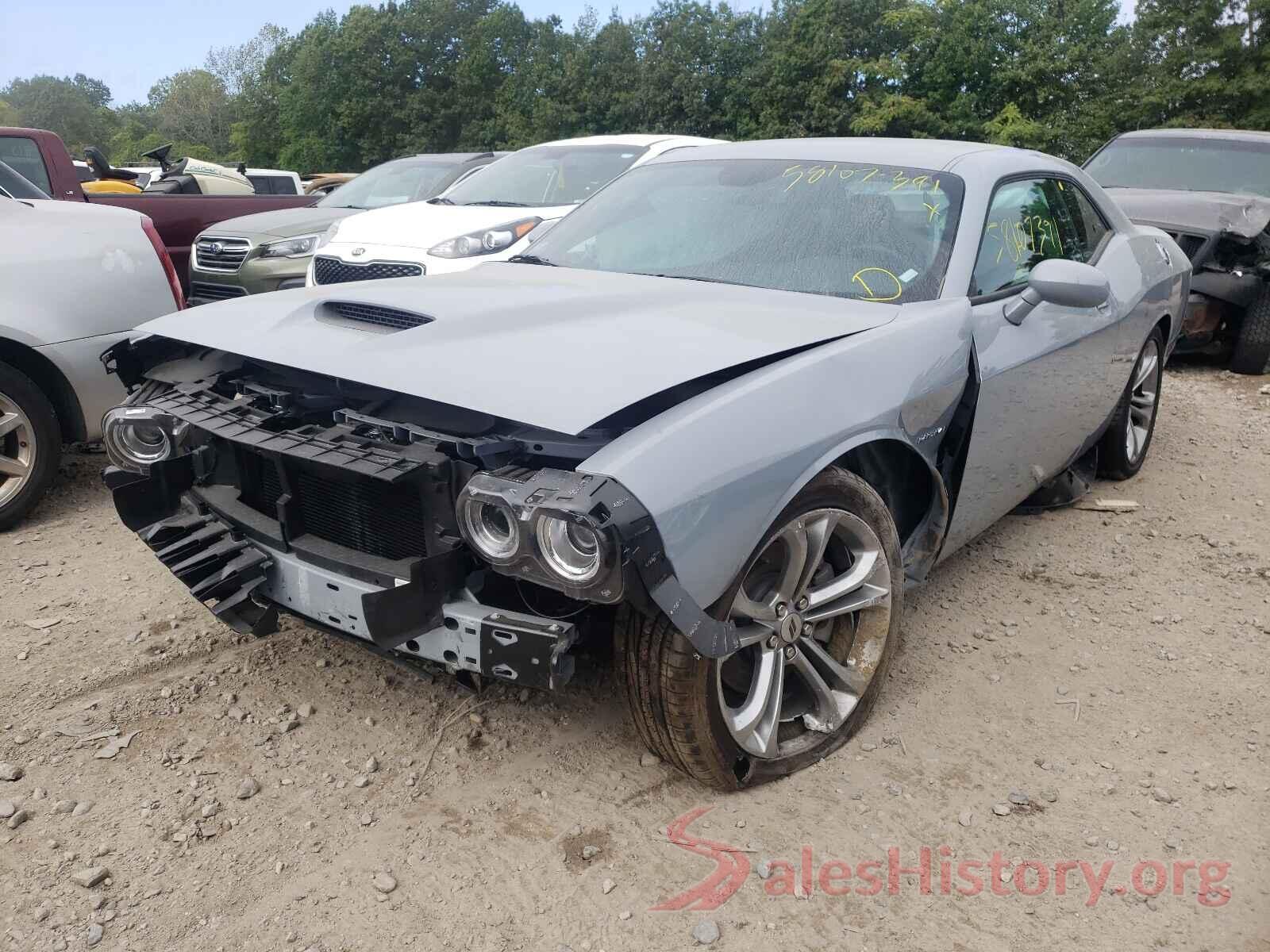 2C3CDZBT0MH593717 2021 DODGE CHALLENGER