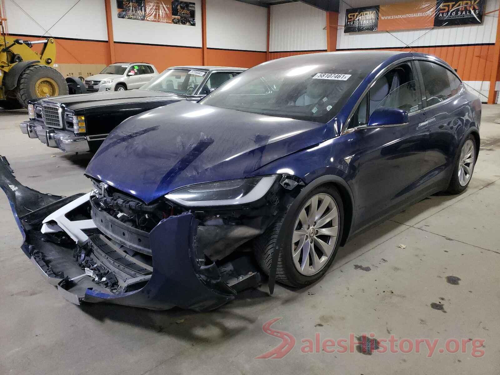 5YJXCDE22HF035191 2017 TESLA MODEL X