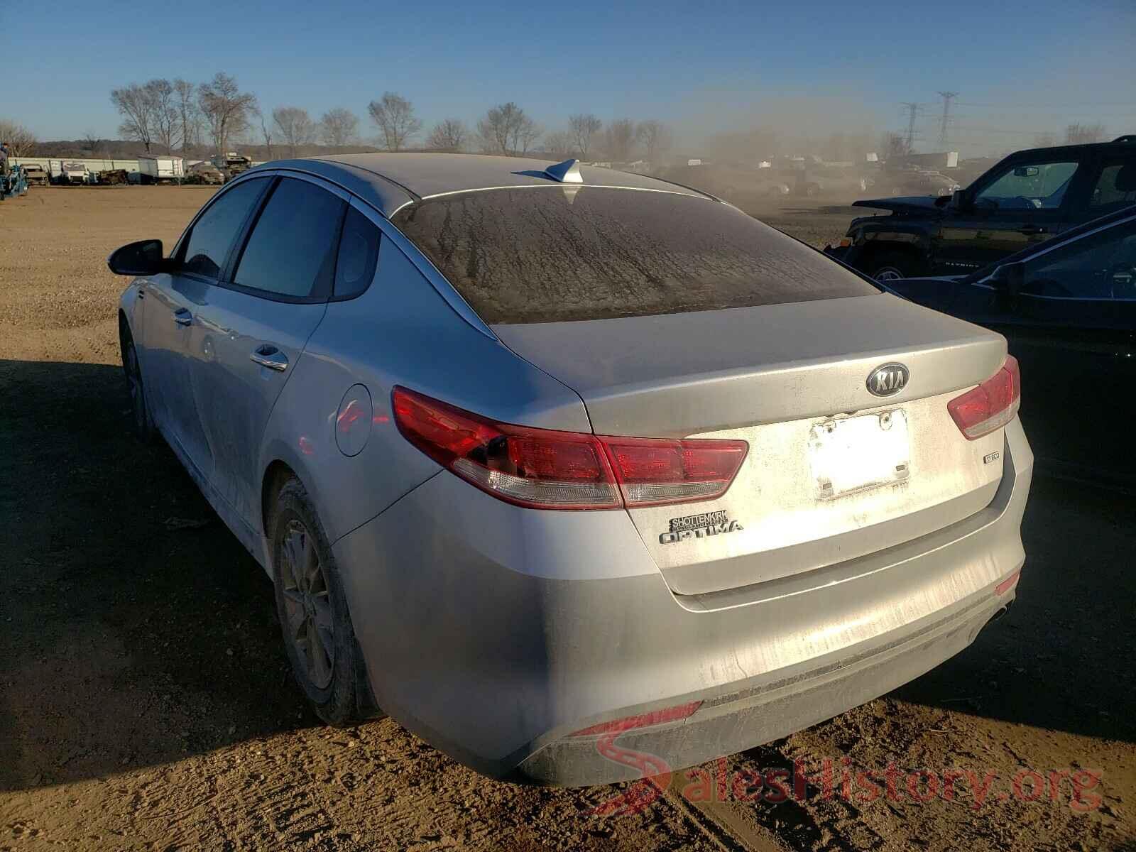 5XXGT4L11GG020607 2016 KIA OPTIMA