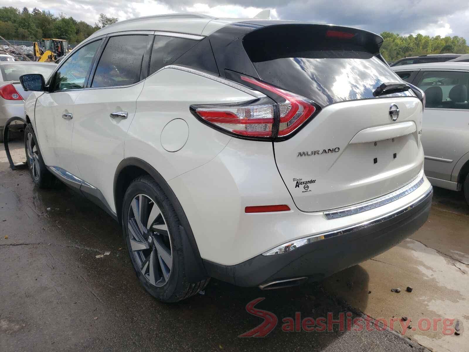 5N1AZ2MH3HN136493 2017 NISSAN MURANO