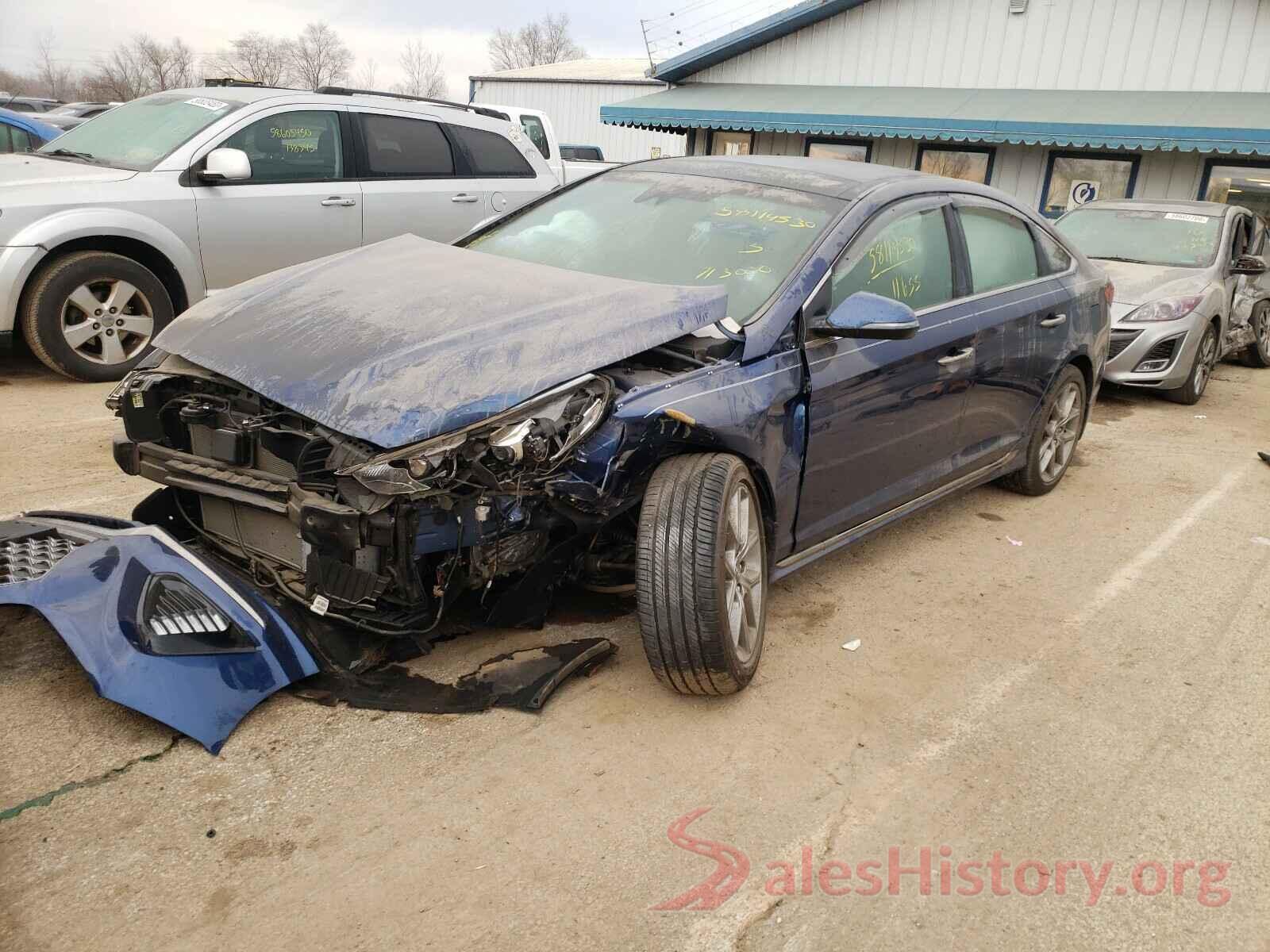 5NPE34AB1JH713000 2018 HYUNDAI SONATA