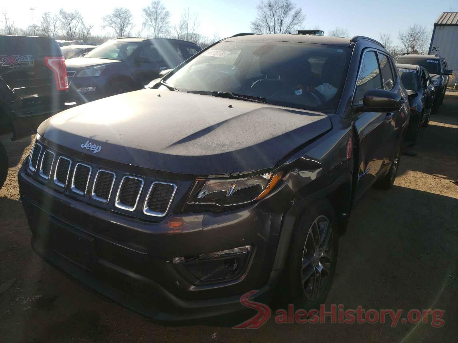 3C4NJCBB7KT840639 2019 JEEP COMPASS