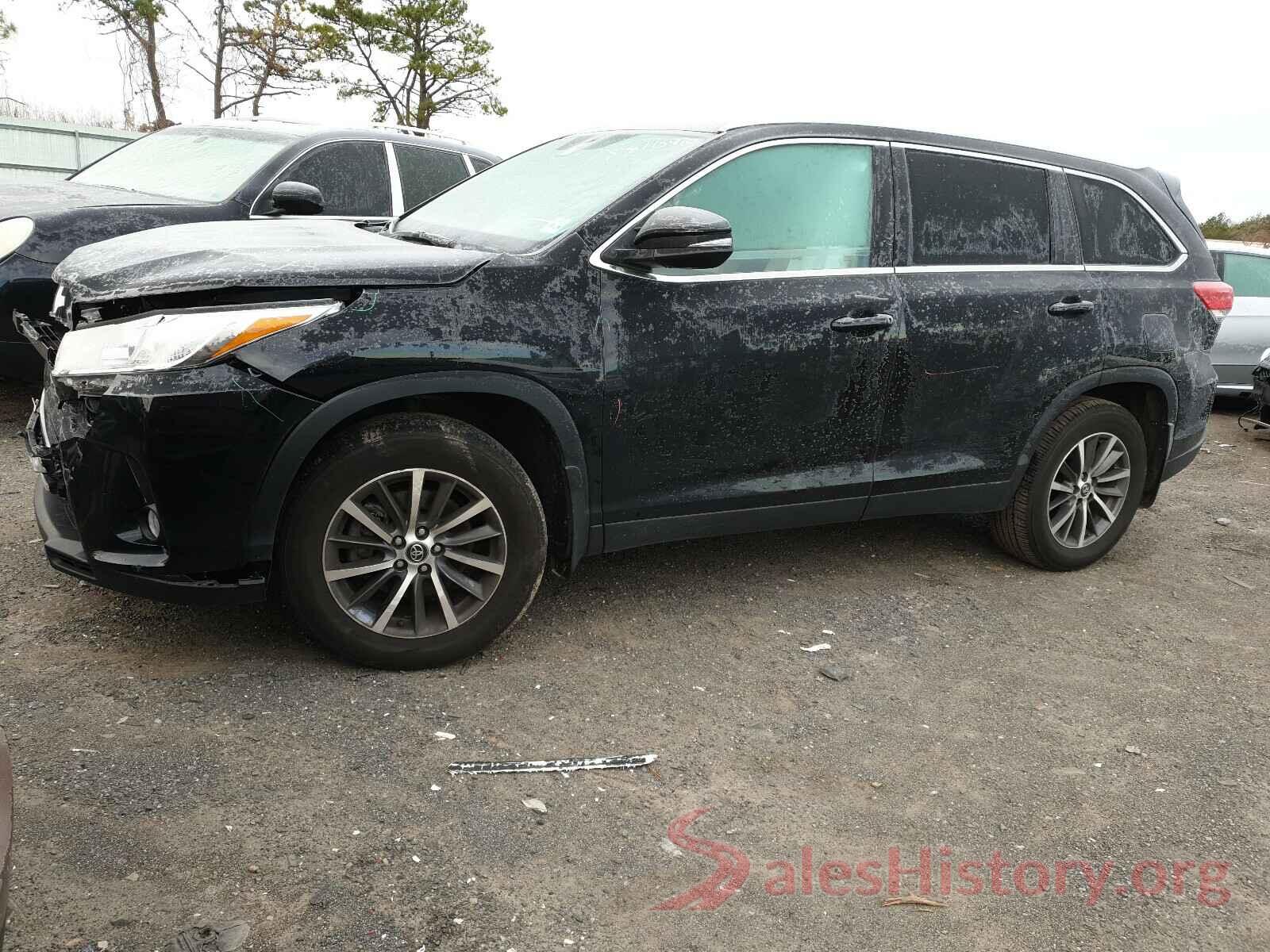 5TDJZRFH4KS614156 2019 TOYOTA HIGHLANDER