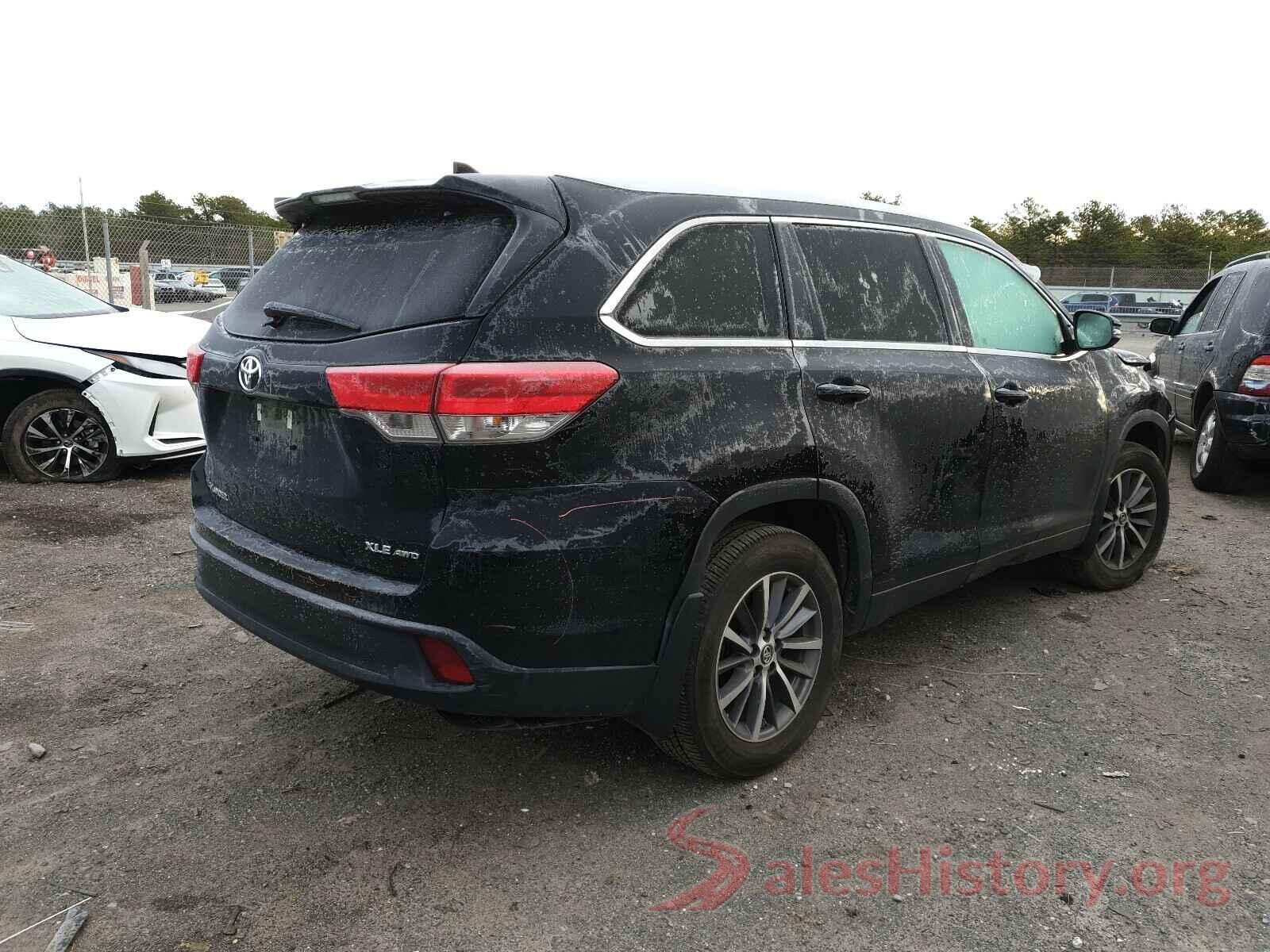 5TDJZRFH4KS614156 2019 TOYOTA HIGHLANDER