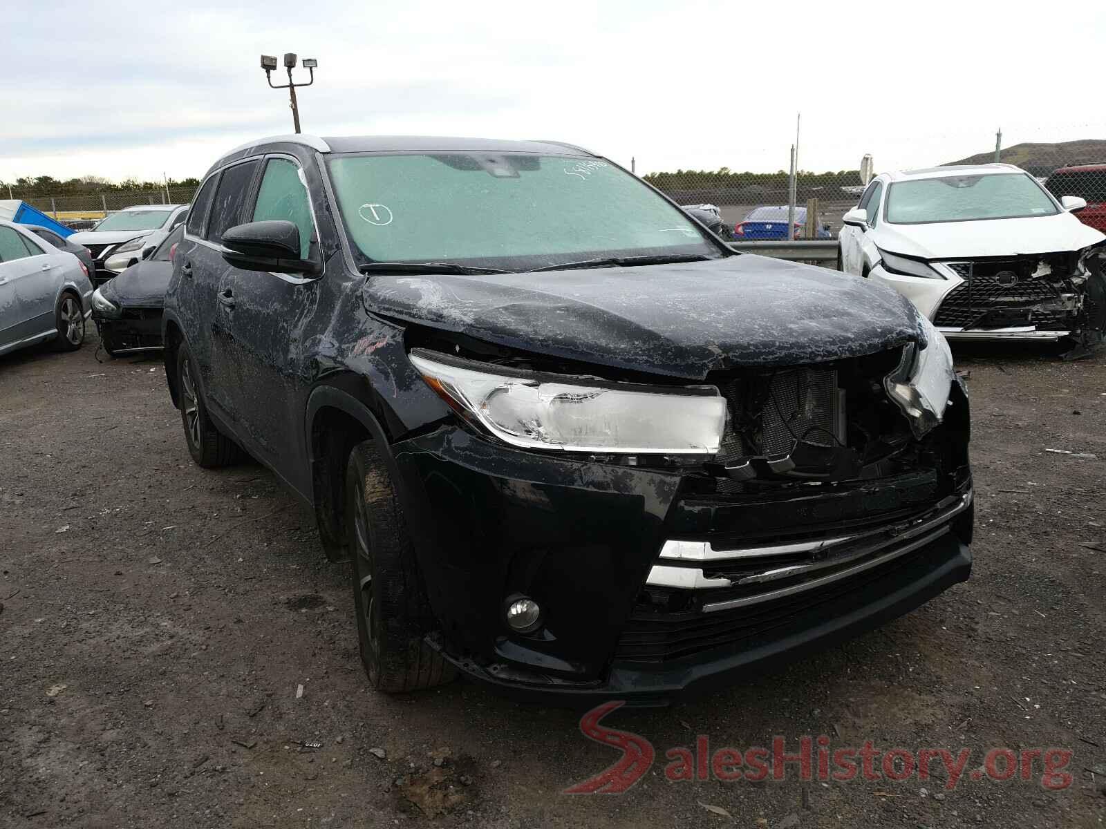 5TDJZRFH4KS614156 2019 TOYOTA HIGHLANDER