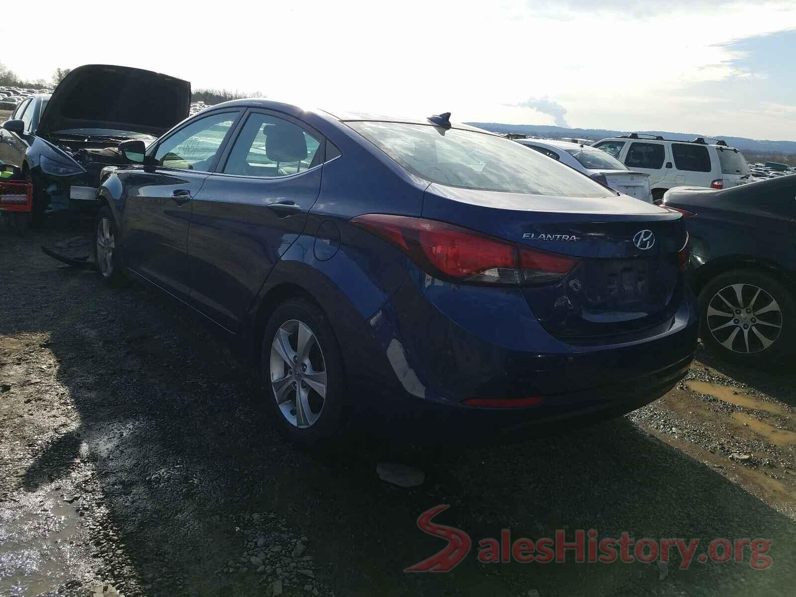 5NPDH4AE3GH740733 2016 HYUNDAI ELANTRA