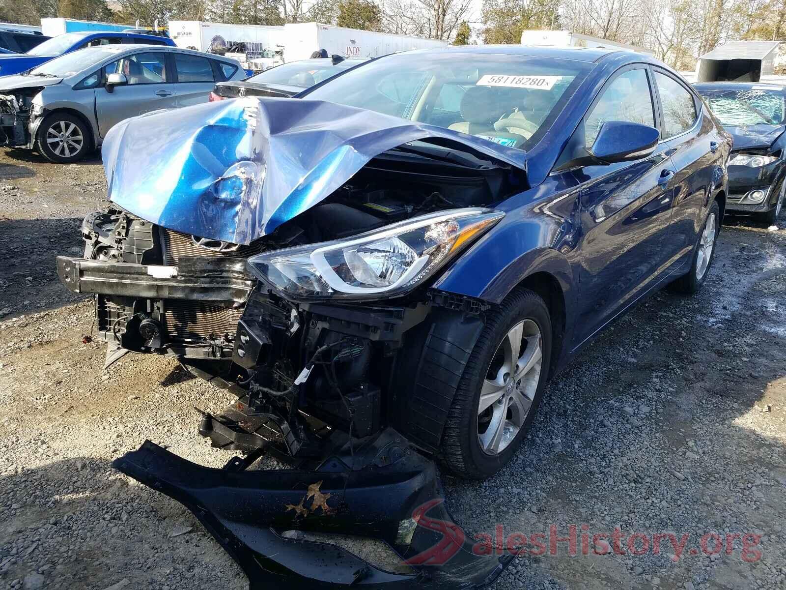 5NPDH4AE3GH740733 2016 HYUNDAI ELANTRA