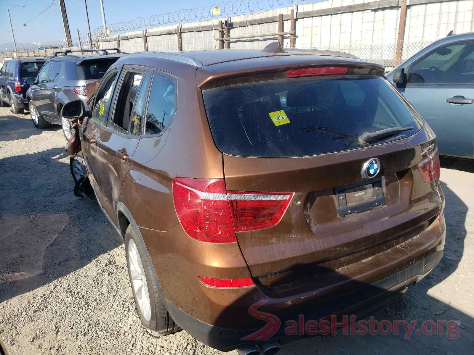 5UXWX9C54H0T12592 2017 BMW X3