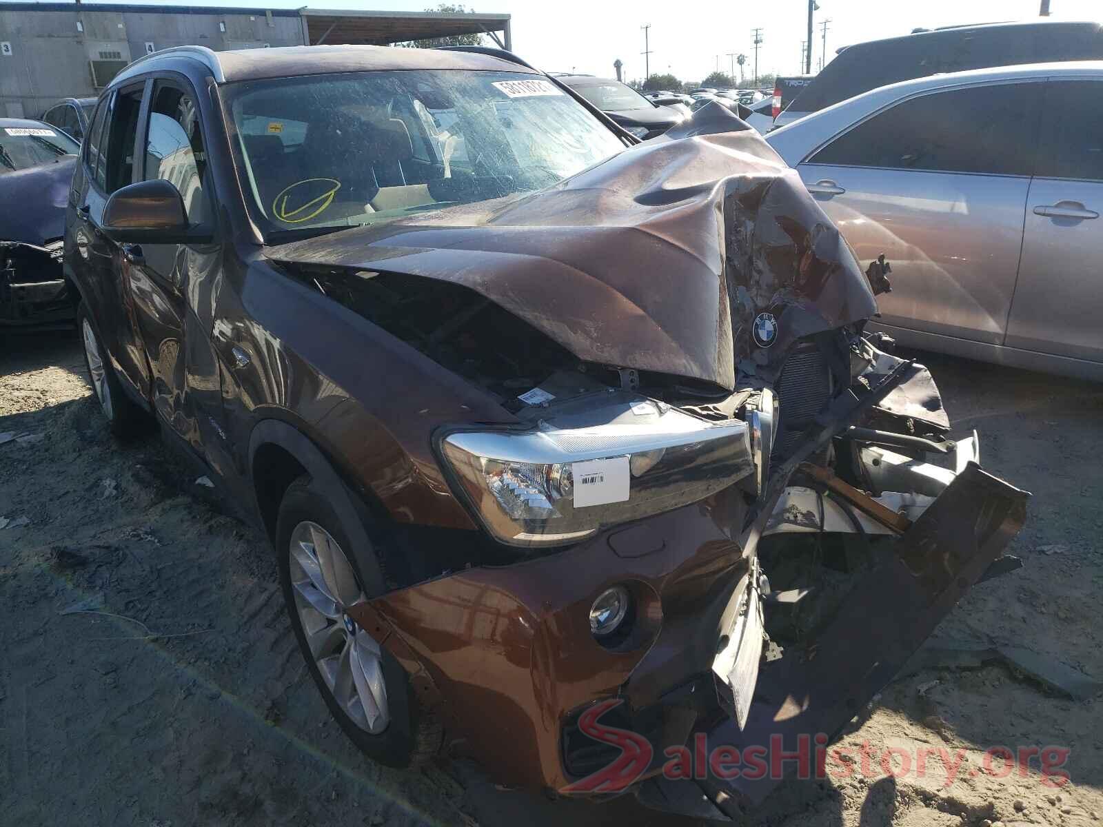 5UXWX9C54H0T12592 2017 BMW X3