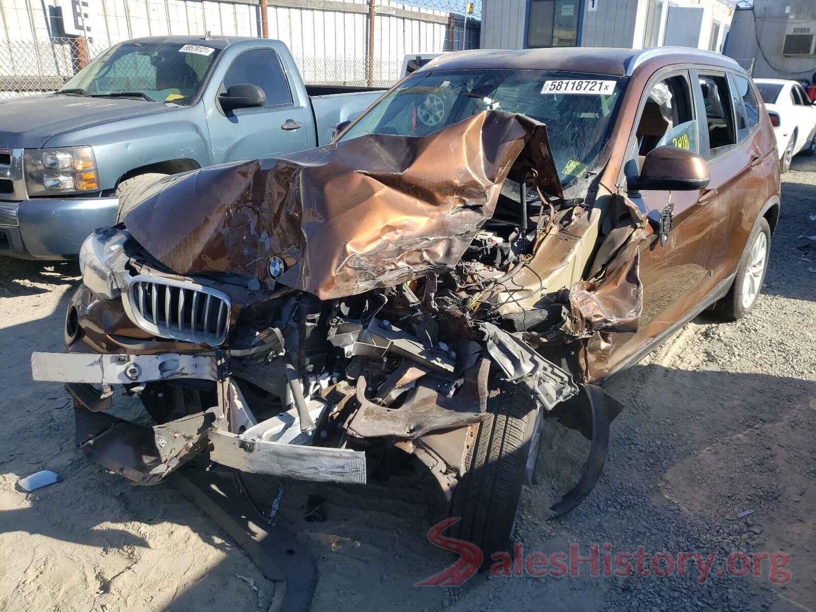 5UXWX9C54H0T12592 2017 BMW X3