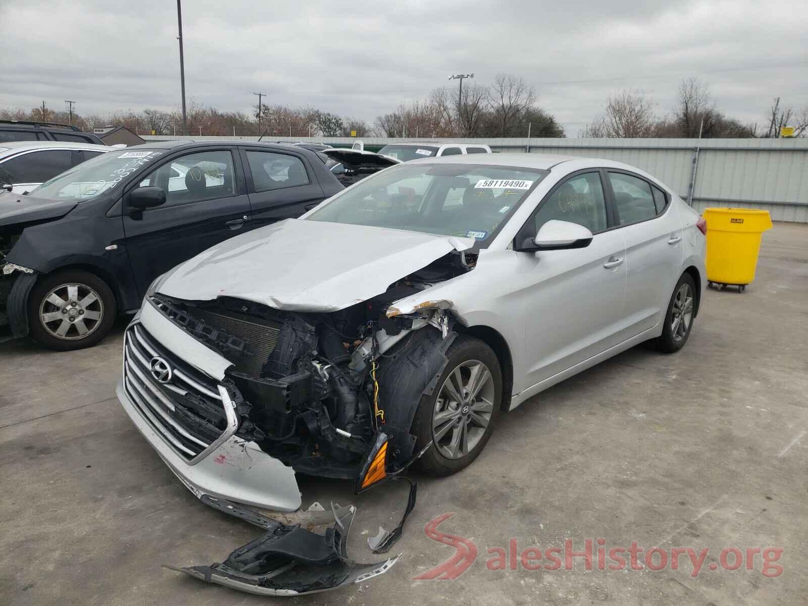 5NPD84LF9JH337899 2018 HYUNDAI ELANTRA