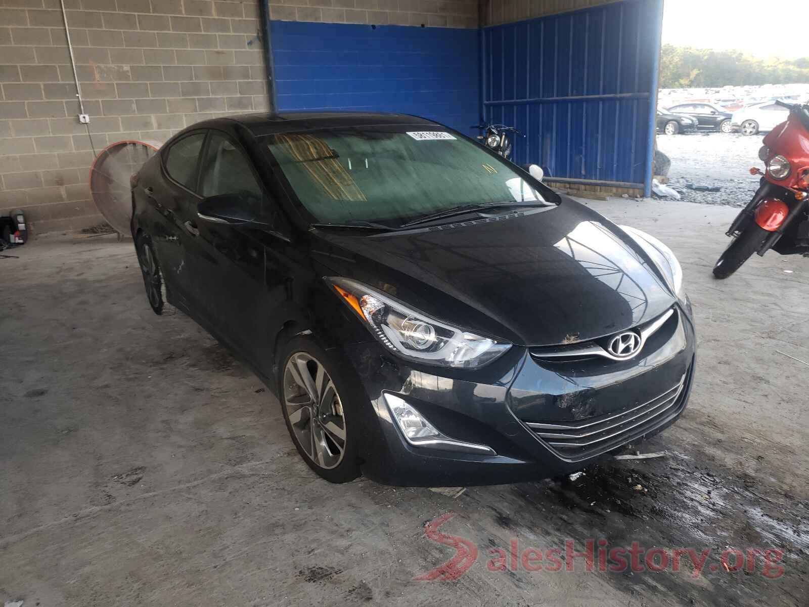 KMHDH4AE6GU561068 2016 HYUNDAI ELANTRA