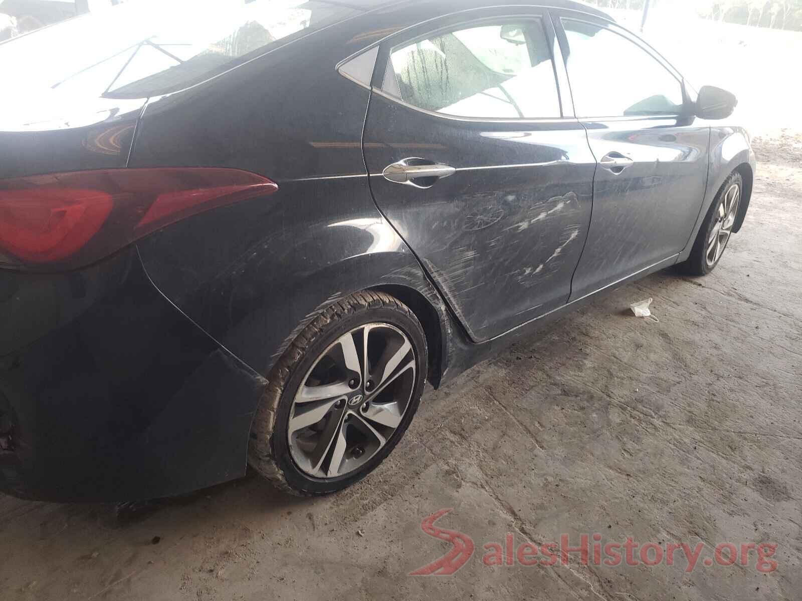 KMHDH4AE6GU561068 2016 HYUNDAI ELANTRA