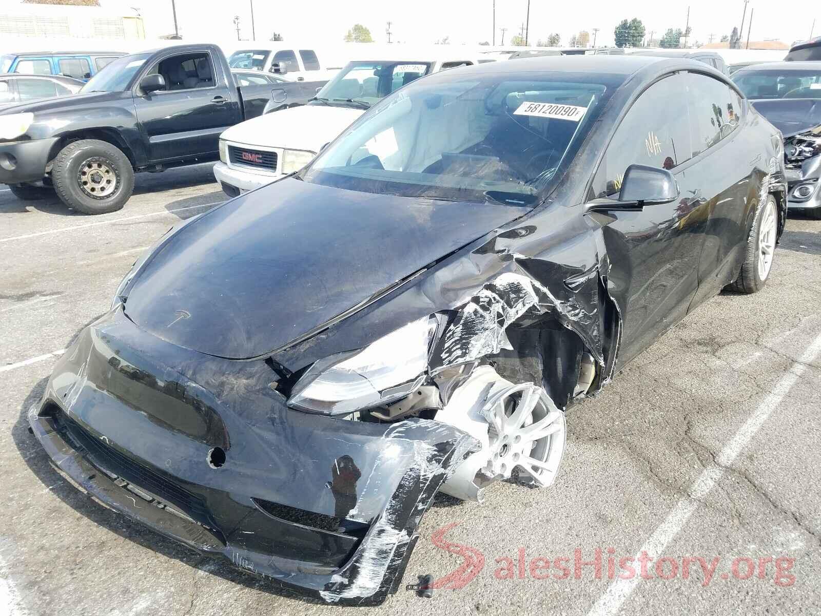 5YJYGDEEXLF029957 2020 TESLA MODEL Y