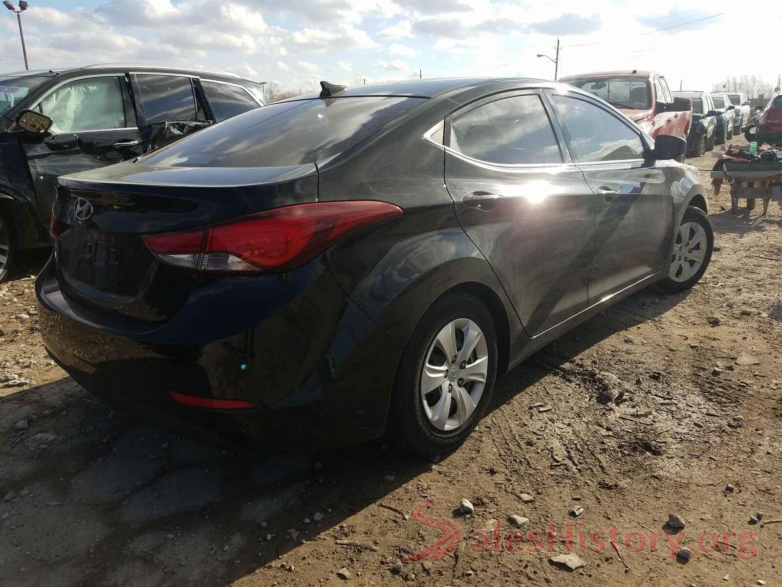 KMHDH4AE9GU517064 2016 HYUNDAI ELANTRA