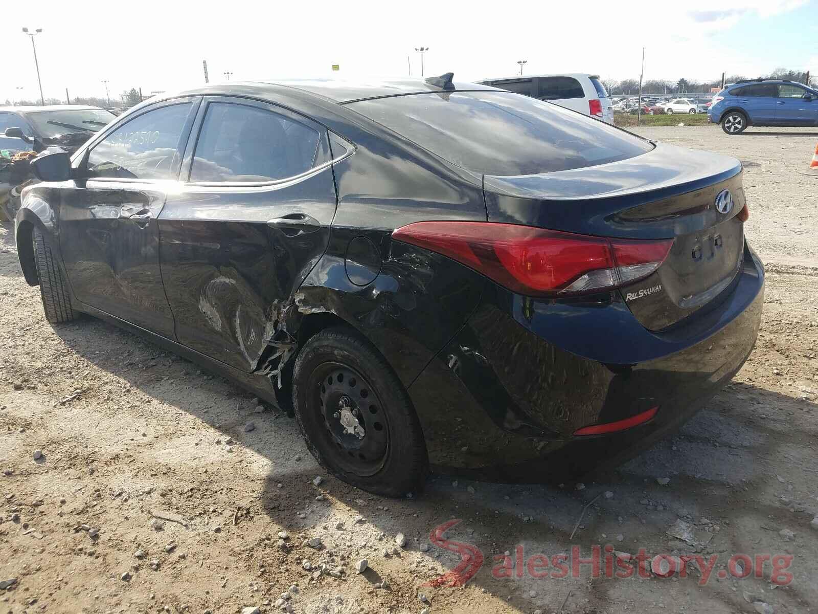 KMHDH4AE9GU517064 2016 HYUNDAI ELANTRA