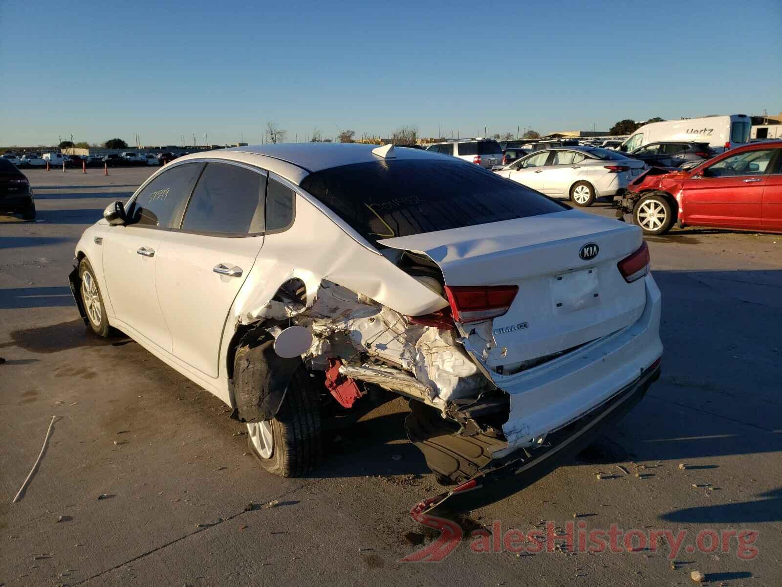 KNAGT4L3XG5069999 2016 KIA OPTIMA