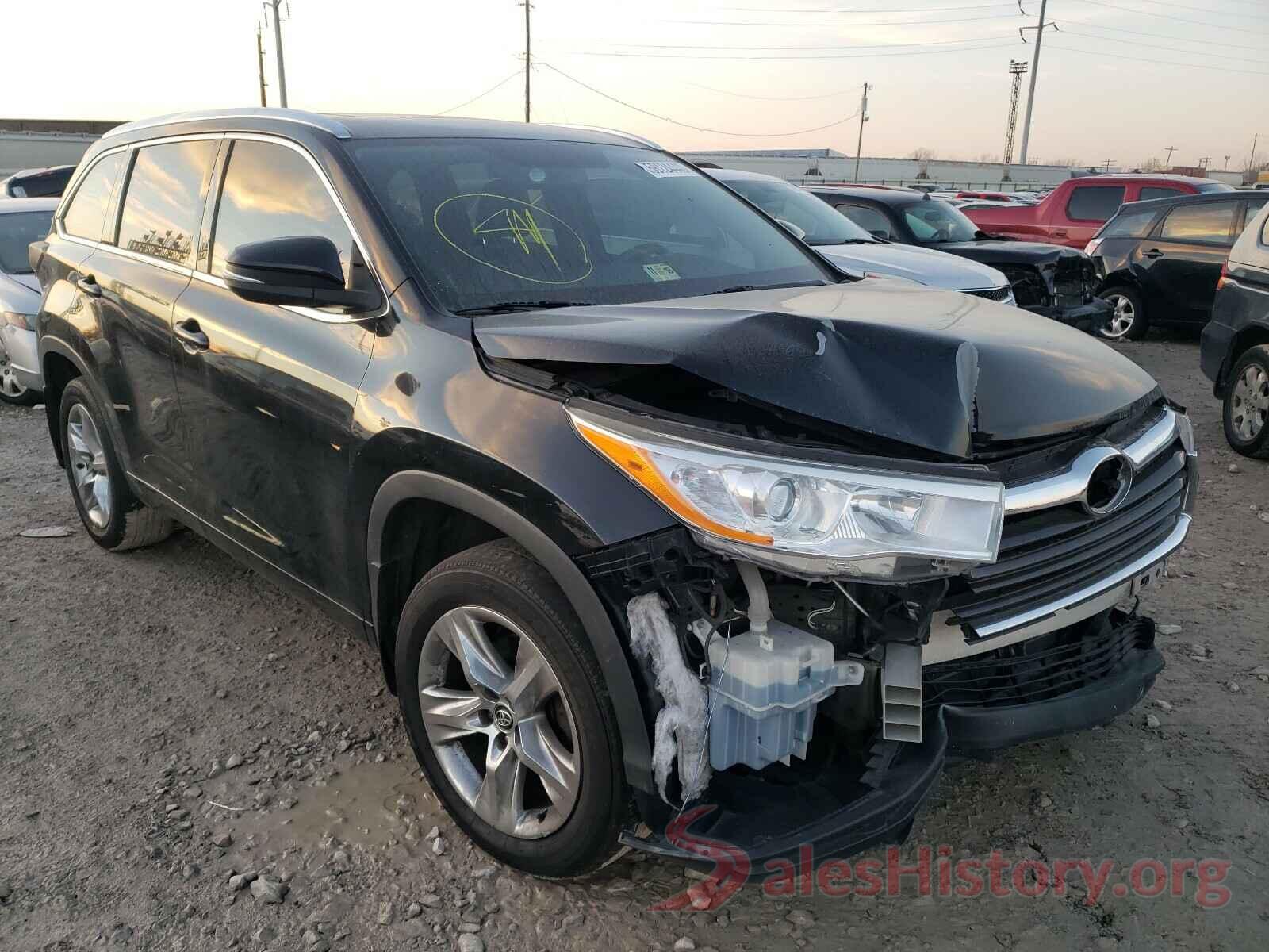 5TDJKRFH1GS325490 2016 TOYOTA HIGHLANDER