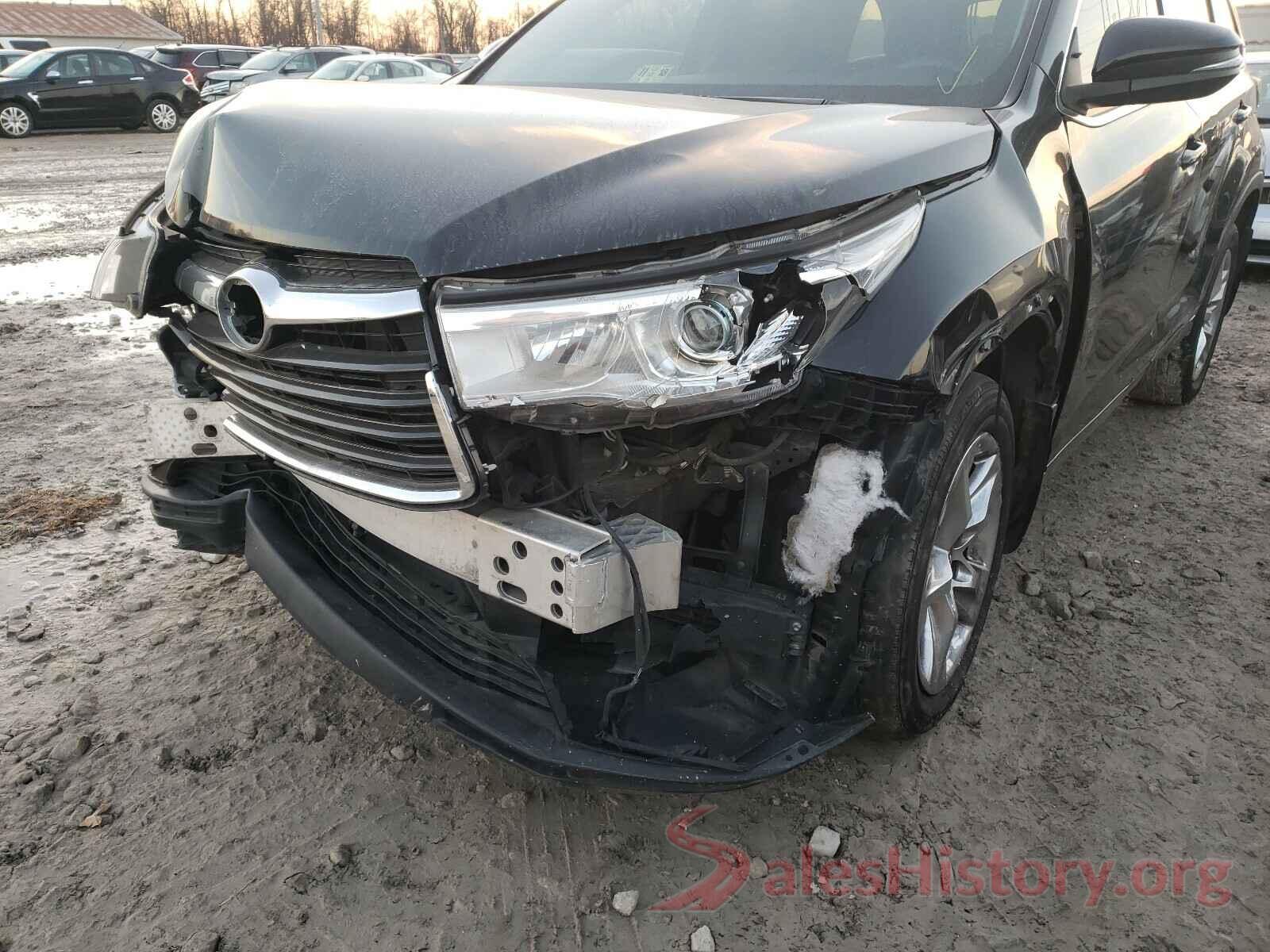 5TDJKRFH1GS325490 2016 TOYOTA HIGHLANDER