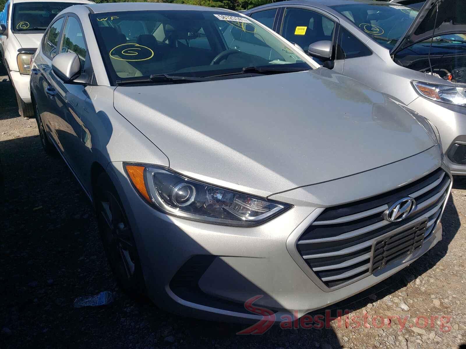 5NPD84LF7JH308739 2018 HYUNDAI ELANTRA