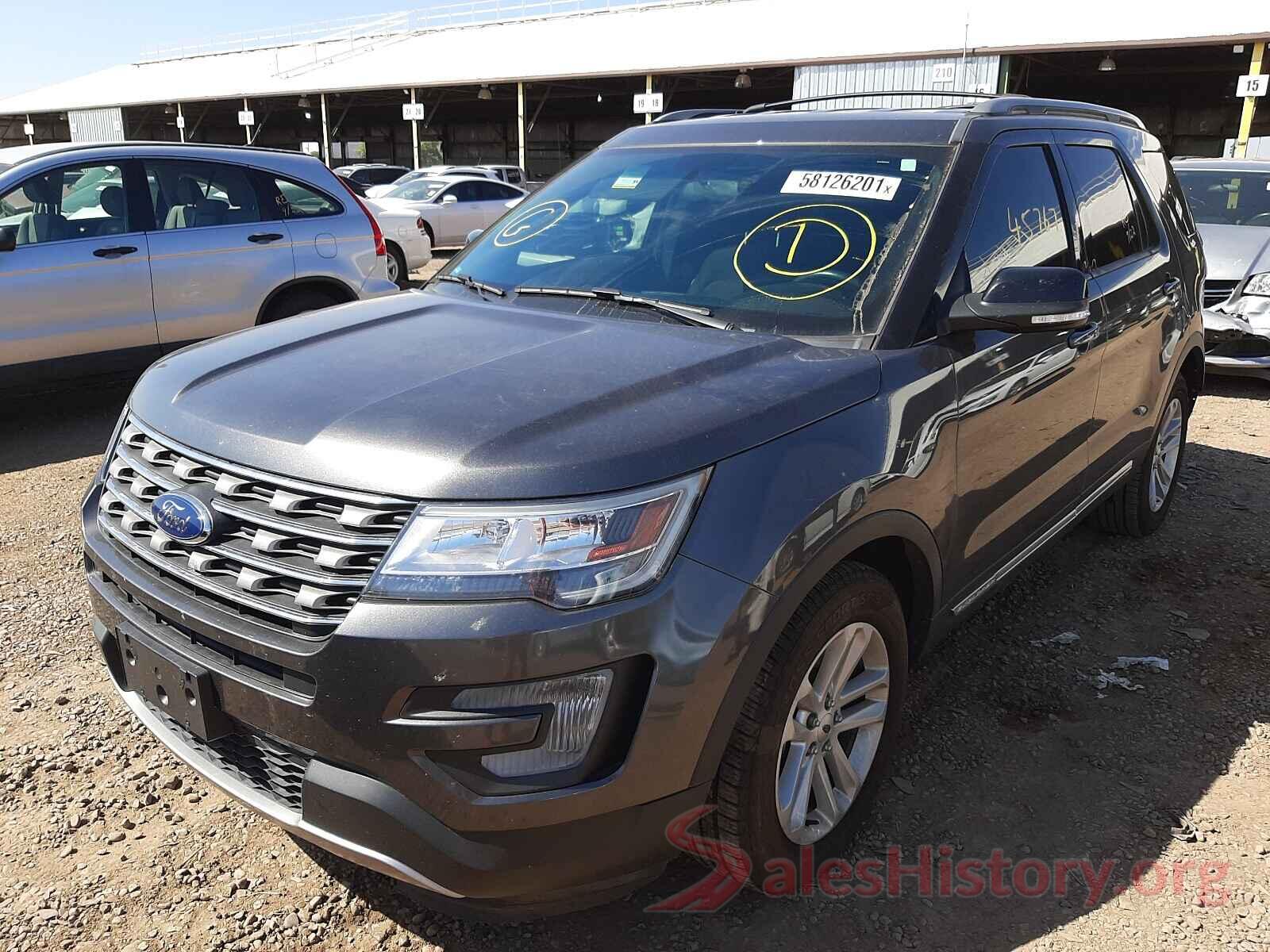 1FM5K7D8XHGD55443 2017 FORD EXPLORER