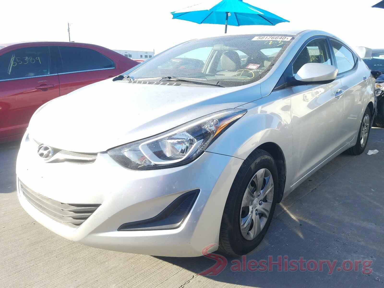 5NPDH4AE0GH746201 2016 HYUNDAI ELANTRA