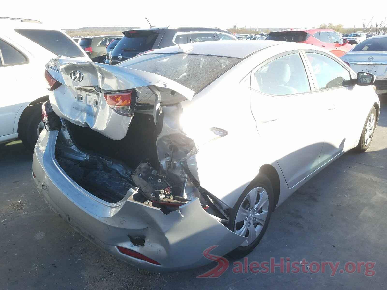 5NPDH4AE0GH746201 2016 HYUNDAI ELANTRA