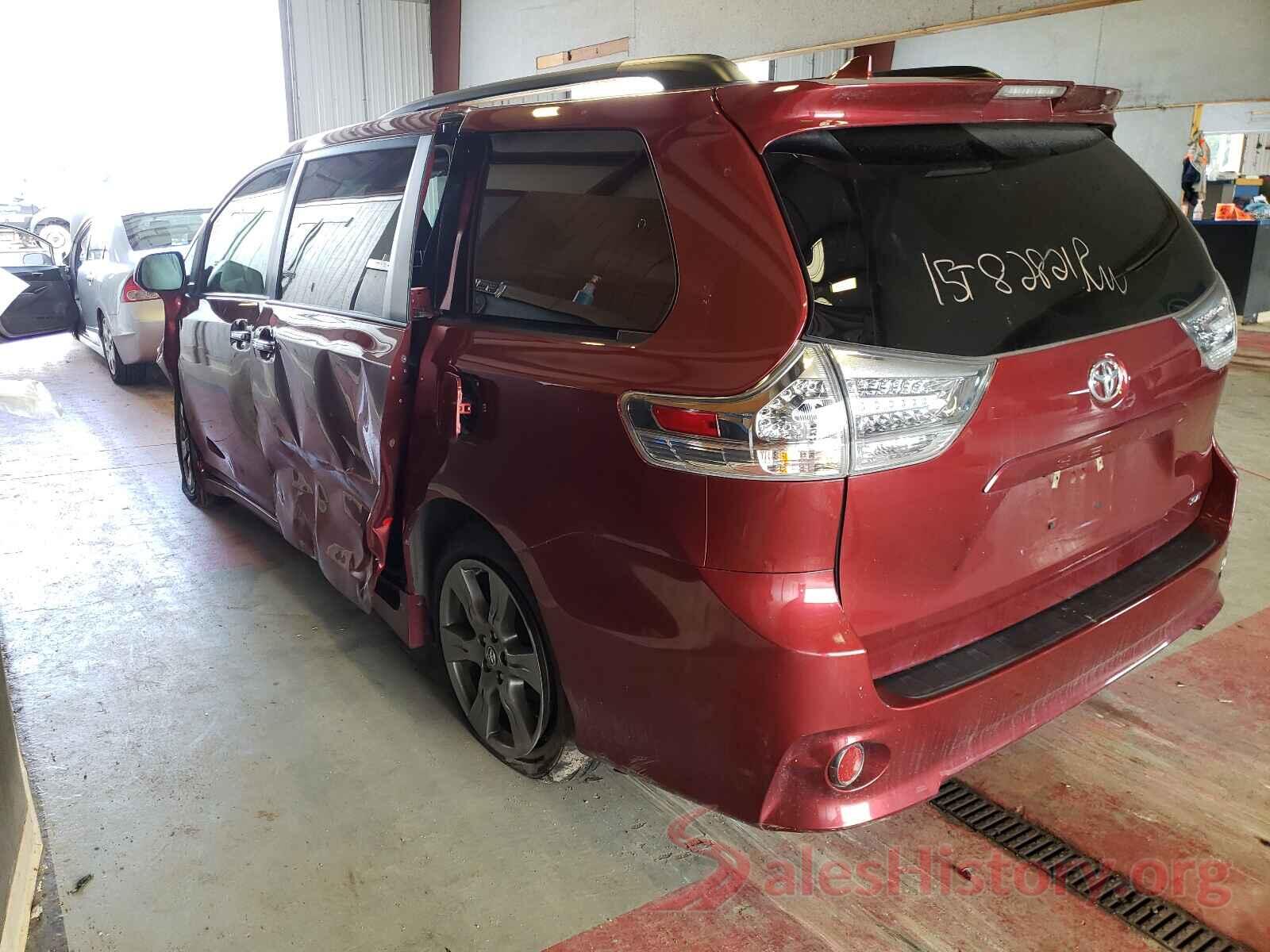 5TDXZ3DC3JS919936 2018 TOYOTA SIENNA