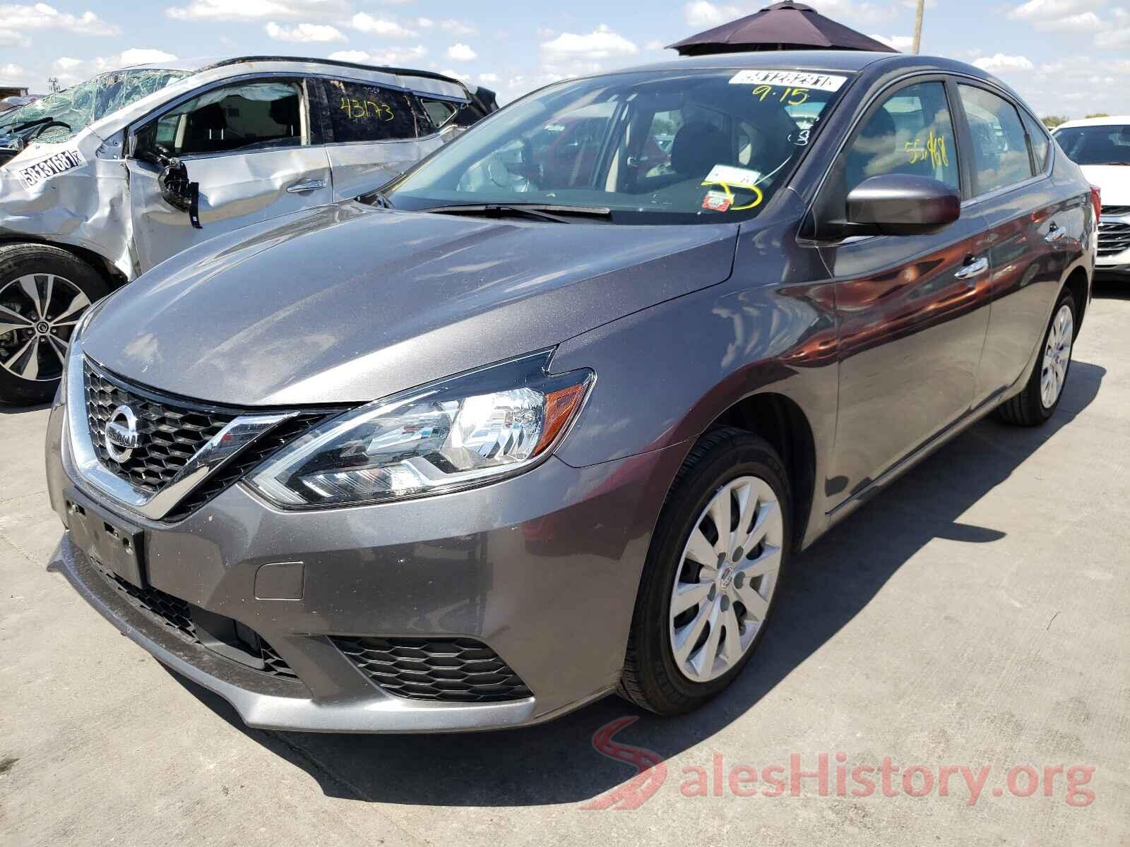 3N1AB7AP3KY311551 2019 NISSAN SENTRA