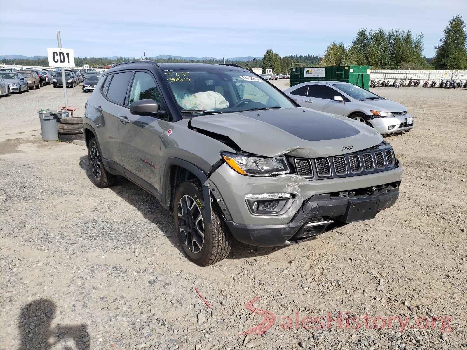 3C4NJDDB8MT507744 2021 JEEP COMPASS