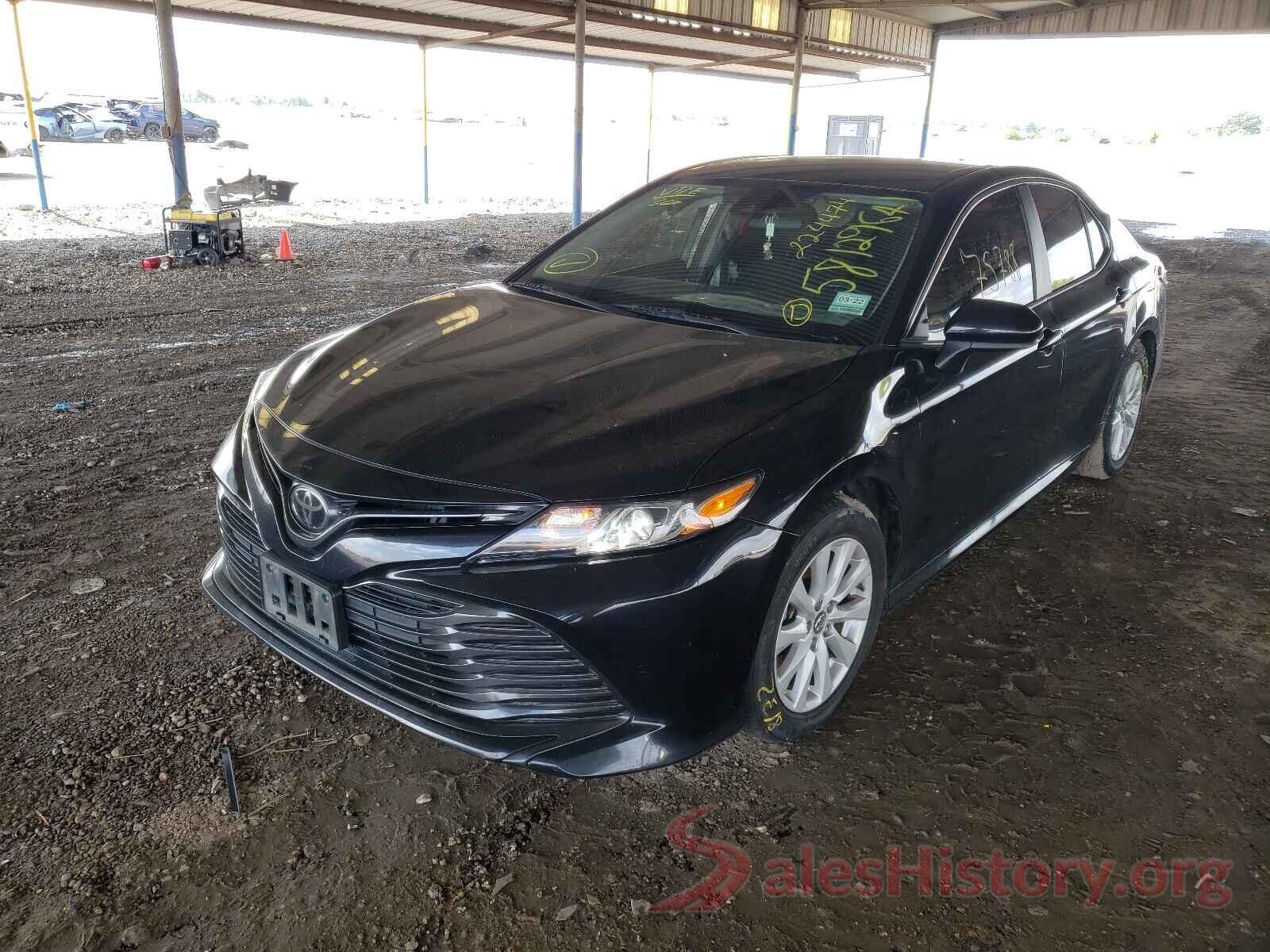 4T1B11HK0KU224474 2019 TOYOTA CAMRY