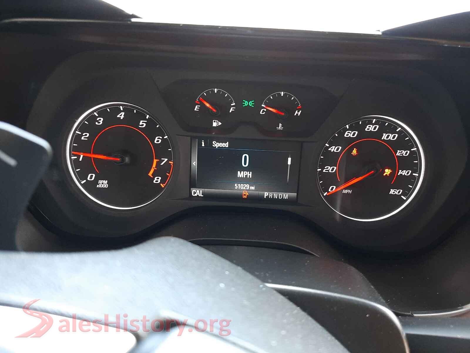 2016 CHEVROLET CAMARO VIN 1G1FB1RS3G0139699, interior dashboard