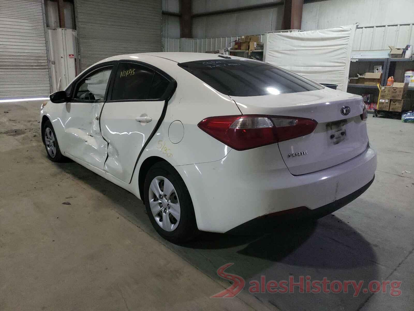 KNAFK4A68G5551205 2016 KIA FORTE