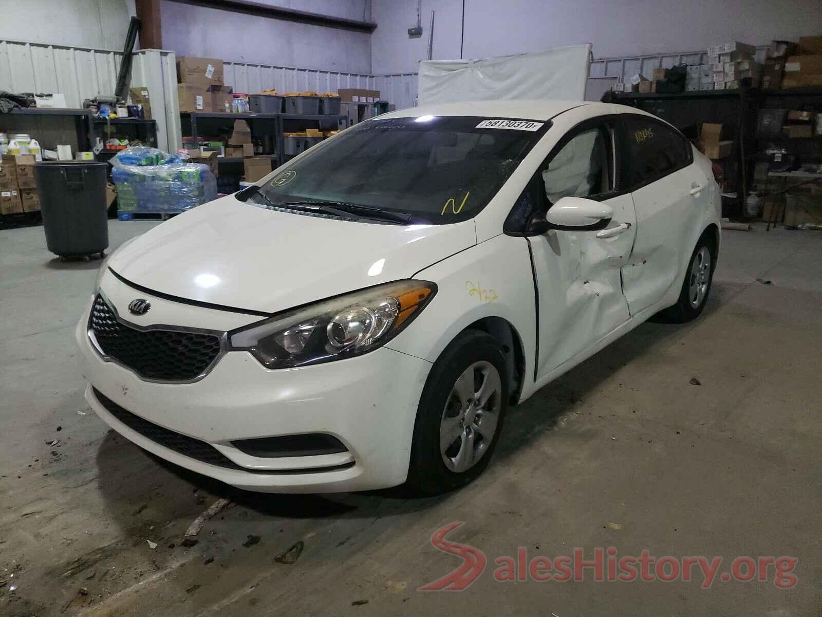 KNAFK4A68G5551205 2016 KIA FORTE