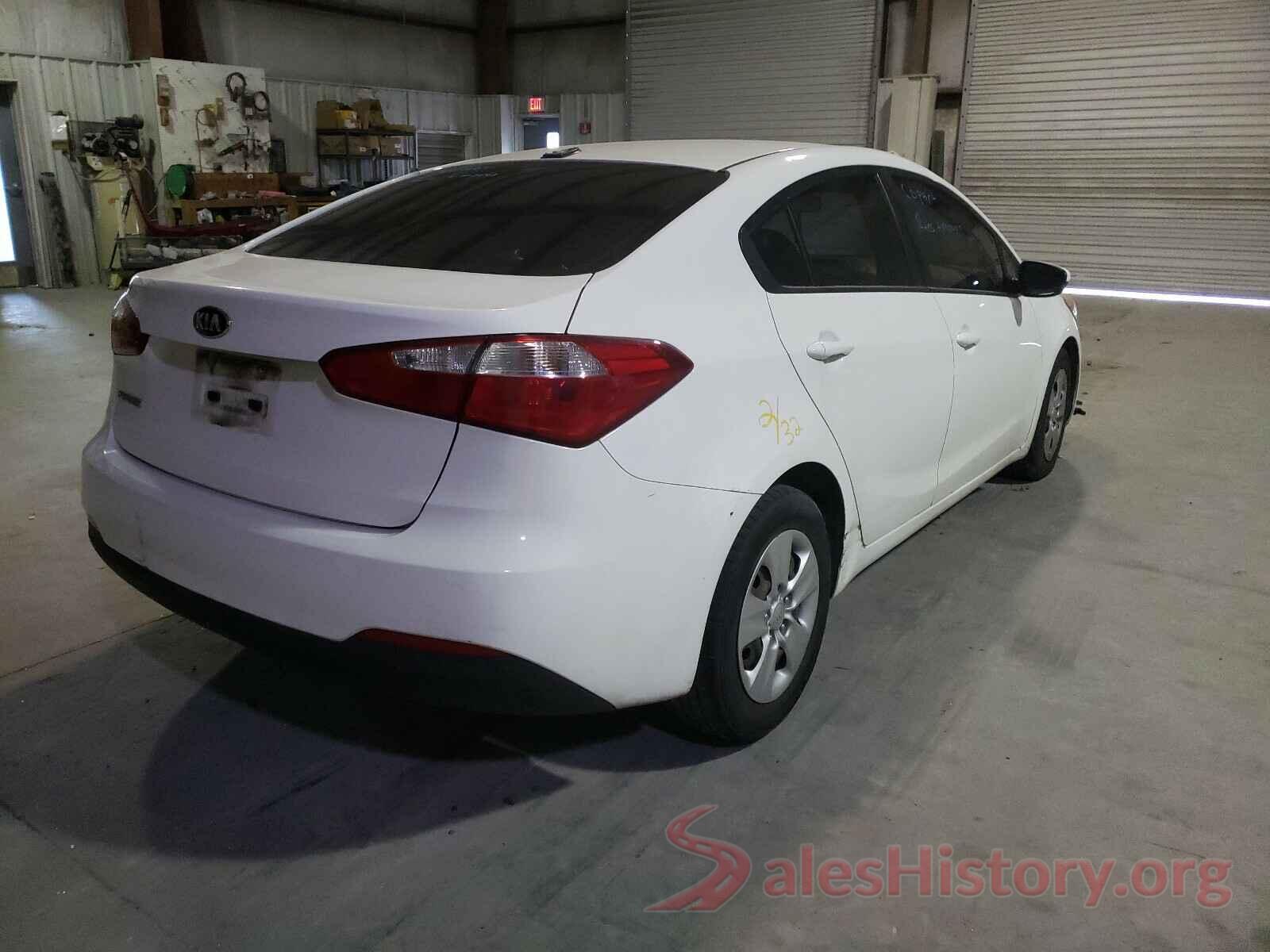 KNAFK4A68G5551205 2016 KIA FORTE