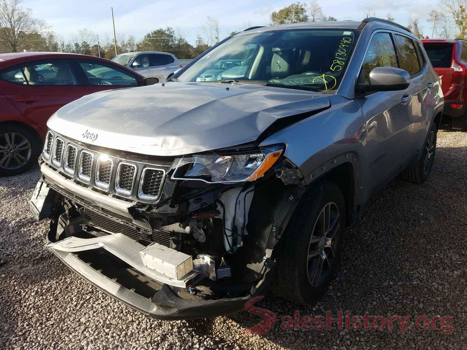 3C4NJCBB8KT615095 2019 JEEP COMPASS