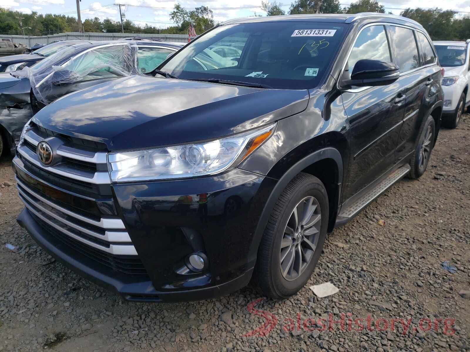 5TDJZRFH1KS718815 2019 TOYOTA HIGHLANDER