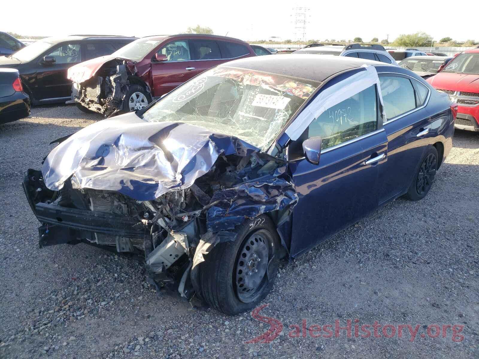 3N1AB7AP2KY347117 2019 NISSAN SENTRA